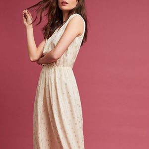 NWT Anthropologie Eva Franco Star Silk Maxi Dress
